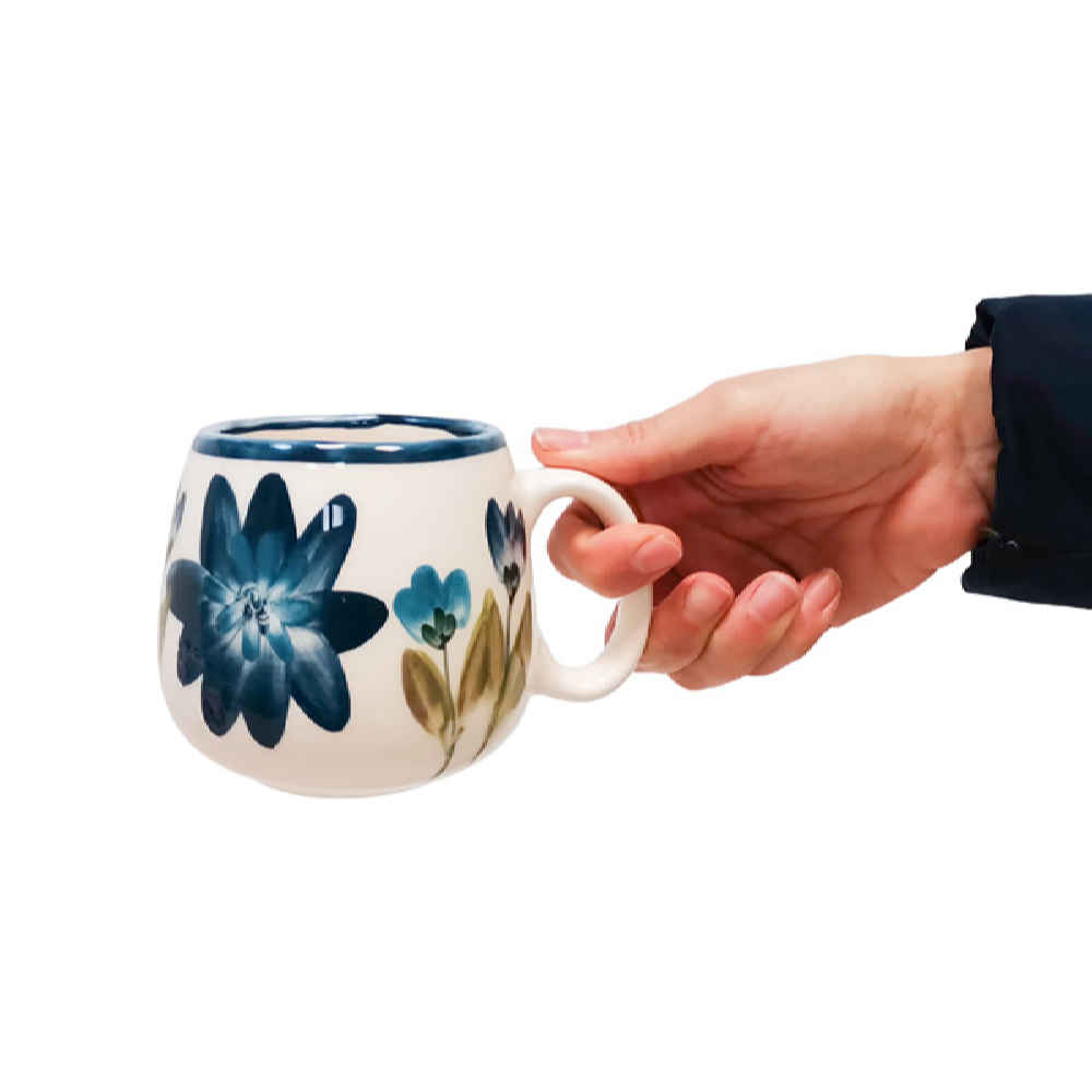 Artistic Pottery Cup – Handcrafted Golin Pattern