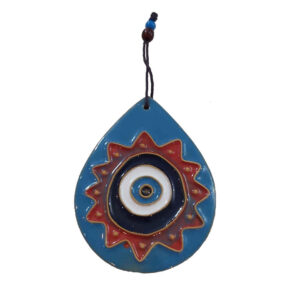 Evil Eye Pottery Wall Hanging Amulet Model Cheshm Zakhm