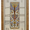 Persian Style Wooden Desk Clock Model Mina