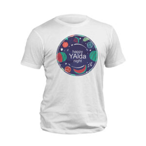 Happy Yalda T-Shirt Model Yalda – Festive Winter Celebration