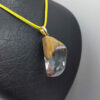 Wood & Resin Necklace Handcrafted Artistic Bold Style Leili