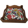 Kaashi Wooden Serving Tray - Persian Inspired Traditional Elegant Tray