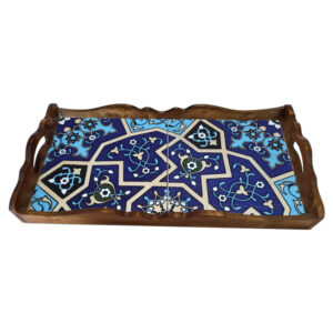 Pegah Handmade Wooden Serving Tray – Traditional Persian Daily Use Tray