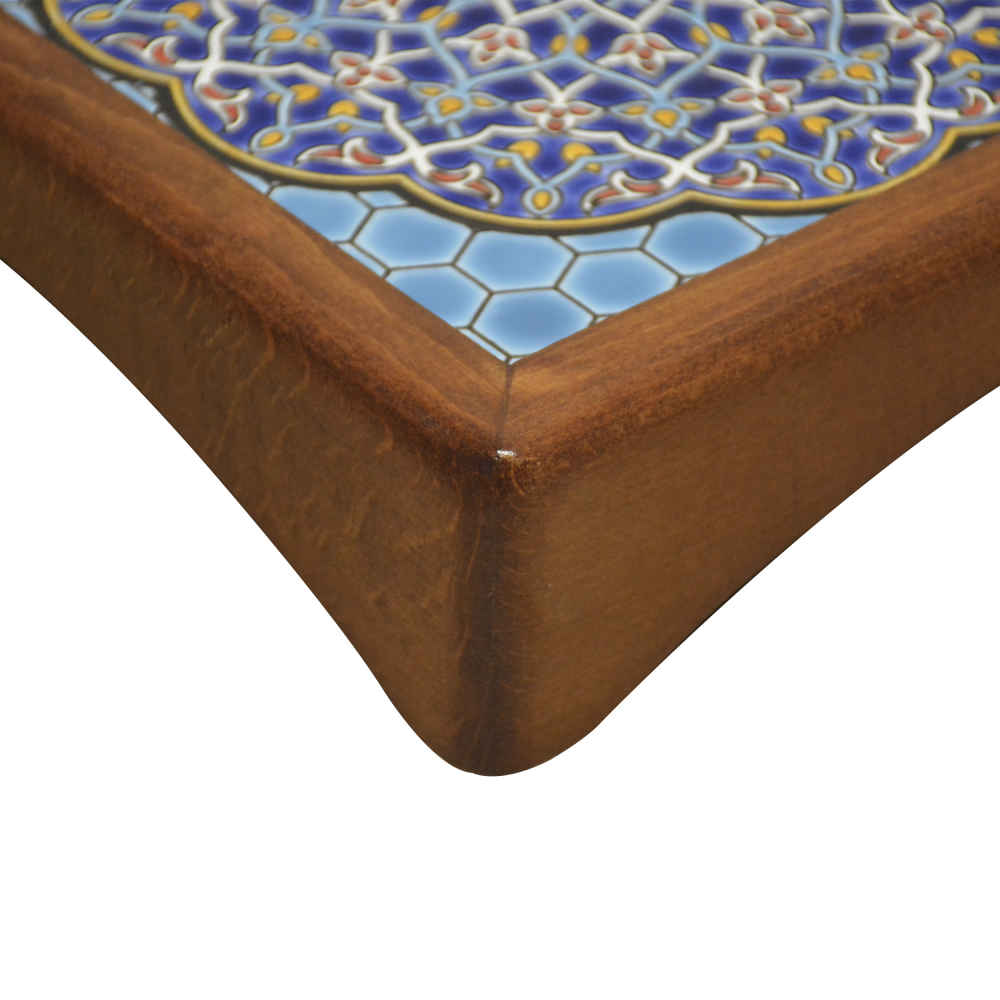Roya Traditional Wooden Serving Tray – Persian Ethnic Tea & Coffee Tray
