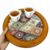 Ethnic Sonati Tea Serving Tray - Persian Daily Use Tray