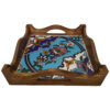 Ethnic Yara Serving Tray - Persian Wooden Finish Tray
