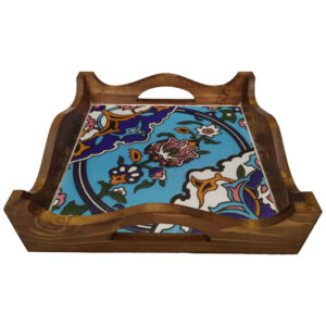 Ethnic Yara Serving Tray – Persian Wooden Finish Tray