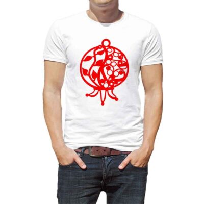 Pomegranate Yalda T-Shirt Model 3892653 with Persian Cultural Heritage Design