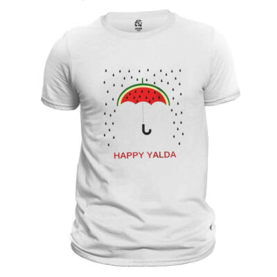 Watermelon Yalda T-Shirt Model 9620718 with Bright Persian Seasonal Design