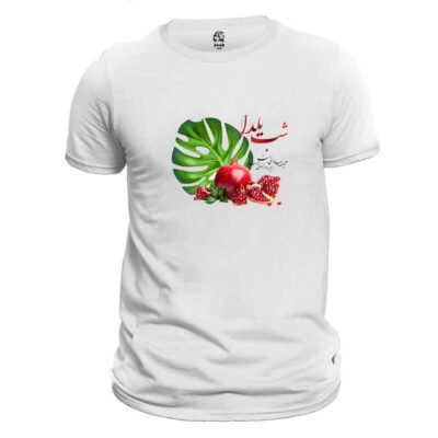 Pomegranate Yalda T-Shirt Model 9620973 with Rich Persian Cultural Motif