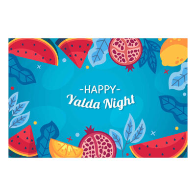Persian Yalda Theme Wall Banner 3986949