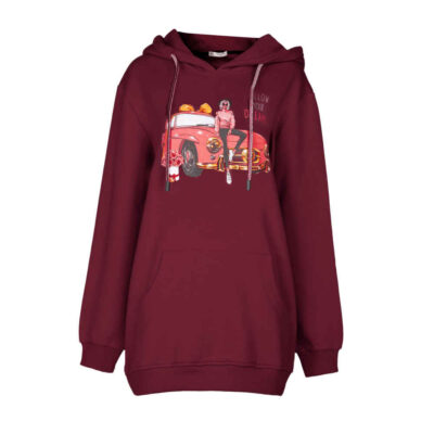 Women's Cotton Hoodie for Casual and Comfortable Everyday Wear Model 51604