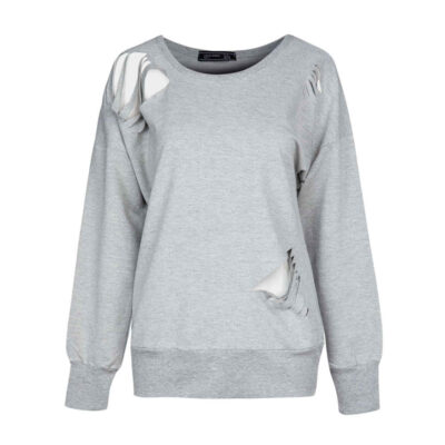 Women's Cotton Sweatshirt for Casual and Comfortable Everyday Wear Model 54355
