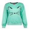 Woman's Cotton Sweatshirt Model 57627