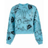 Woman's Cotton Sweatshirt Model 82167
