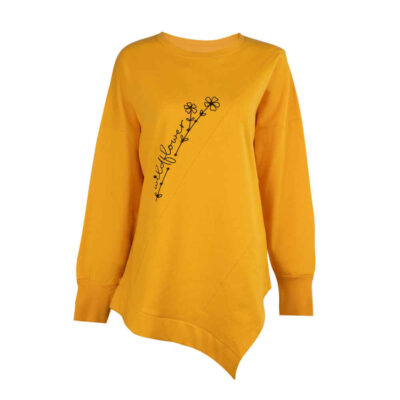 Women's Cotton Sweatshirt for Casual and Comfortable Everyday Wear Model 83941