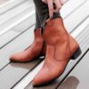 Ankle Leather Boots for Women – Model 110