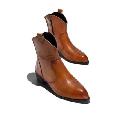 Ankle Leather Boots for Women – Model 110