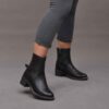 Ankle Leather Boots for Women – Model A254