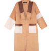 Double Breasted Cotton Overcoat for Women – 36901