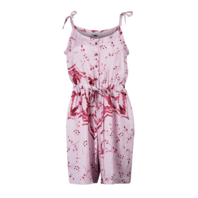 Women's Floral Casual Romper with Short Legs for Stylish Summer and Everyday Wear Model Forogh