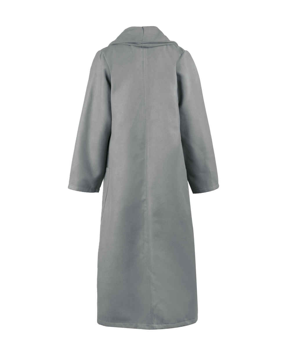 Double Breasted Cotton Overcoat for Women – Classic & Timeless