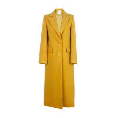 Women's Double Breasted Overcoat with Tailored Silhouette