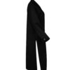 Winter Double Breasted Cotton Overcoat for Women – Black, Warm & Stylish