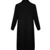 Winter Double Breasted Cotton Overcoat for Women – Black, Warm & Stylish