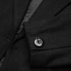 Winter Double Breasted Cotton Overcoat for Women – Black, Warm & Stylish