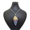 Wood & Resin Necklace Handcrafted Artistic Bold Style Bita