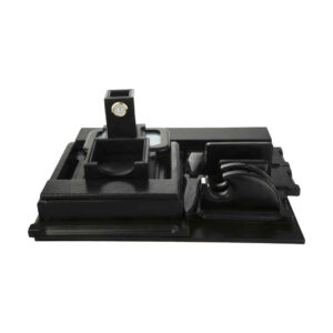 10-Piece Black Leather Office Desk Organizer Accessories