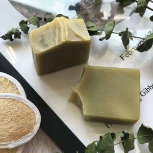 Organic Natural Soap Bar – Spirulina Powder for Normal Skin