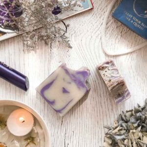 Natural Lavender Soap Bars – Organic Skin Care (6-Pack)