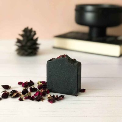 Natural Black Cleansing Bar for Oily Skin (x6)