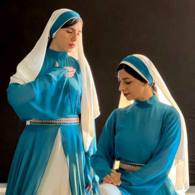 Women's Sama Whirling Dervish Dress Set with Flowing Design