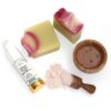 Natural Soap Bar for Dry Skin with Grapeseed Oil (x6)