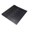 Black Leather Office Desk Set - 10-Piece Collection