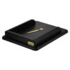 Black Leather Office Desk Organizer Set - 14 Pieces