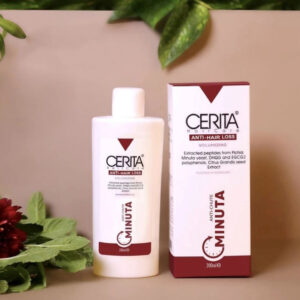 Cerita Anti-Hair Loss Minuta Shampoo – Promotes Hair Growth, Strengthens Roots (Pack of 2)