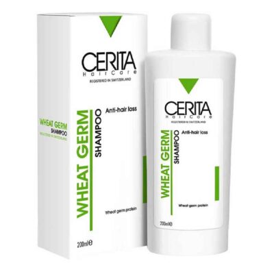 Cerita Anti-Hair Loss Wheat Germ Shampoo – Nourishes Scalp, Reduces Hair Loss (Pack of 2)