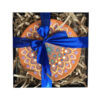 Decorative Pottery Wall Plate Hand-Painted Dot Art Donya