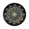 Decorative Pottery Wall Plate Hand-Painted Dot Art Jungle