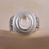Persian Dur-e Najaf Silver Ring For Men Elegance Arman