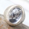 Persian Dur-e Najaf Silver Ring For Men Elegance Iman