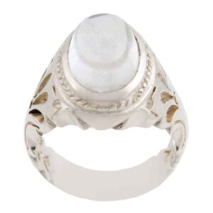 Persian Dur-e Najaf Silver Ring For Men Elegance Sepehr