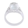Dur-e Najaf Silver Ring For Women Engagement Bliss Hoora