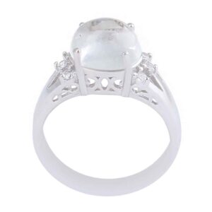 Dur-e Najaf Silver Ring For Women Engagement Bliss Hoora