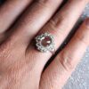 Dur-e Najaf Silver Ring For Women Engagement Bliss Nasrin
