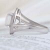 Dur-e Najaf Silver Ring For Women Engagement Bliss Raha